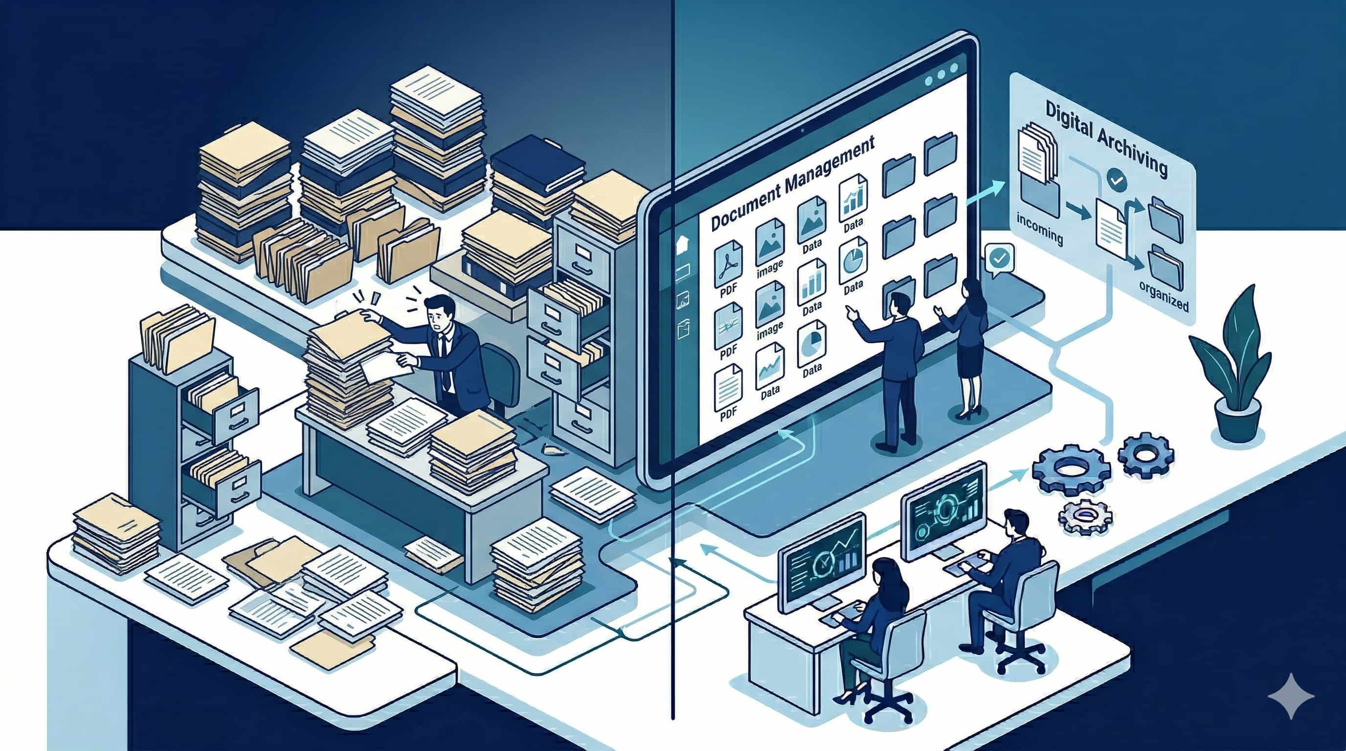 Expediente laboral digital vs papel