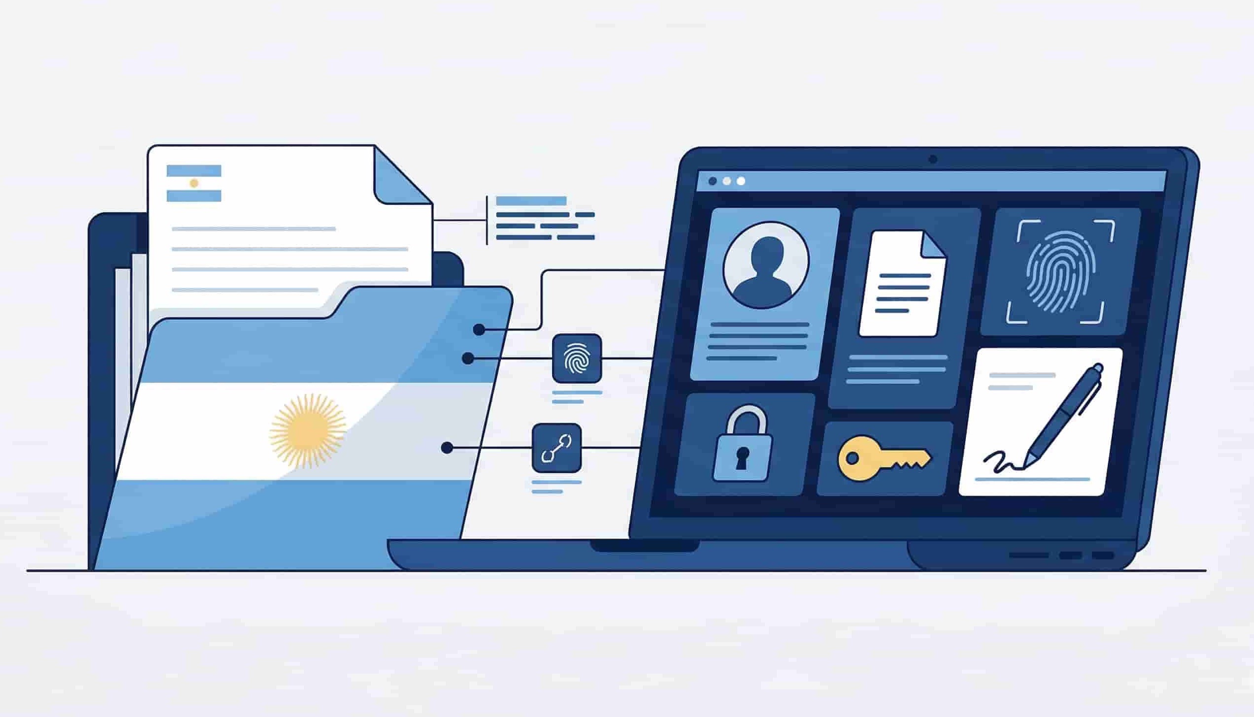 Legajo digital Argentina Ley 25506